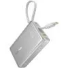 Батарея універсальна Baseus PicoGo 10000mAh 45W PD, QC, Galaxy Natural Titanium (P10076803853-00) зображення 2
