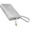 Батарея універсальна Baseus PicoGo 10000mAh 45W PD, QC, Galaxy Natural Titanium (P10076803853-00) зображення 3