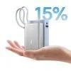 Батарея універсальна Baseus PicoGo 10000mAh 45W PD, QC, Galaxy Natural Titanium (P10076803853-00) зображення 5