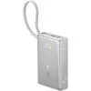Батарея універсальна Baseus PicoGo 10000mAh 45W PD, QC, Galaxy Natural Titanium (P10076803853-00)