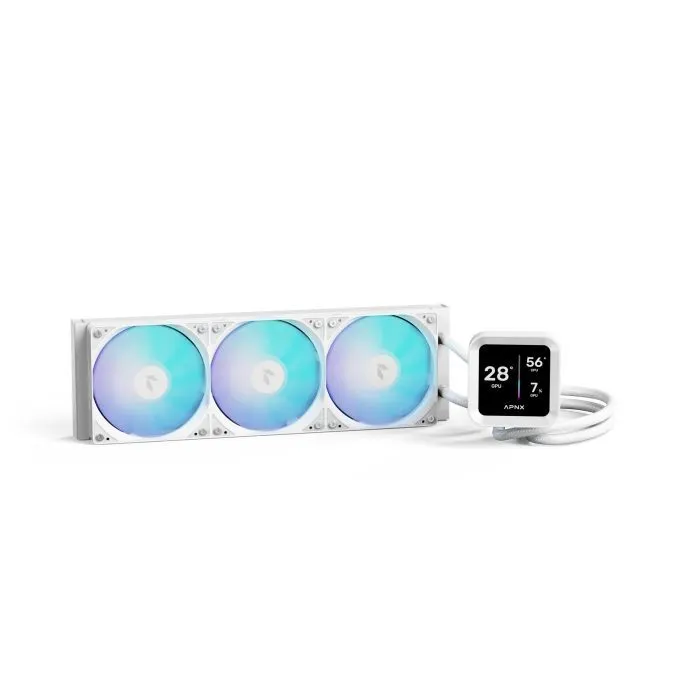 Система жидкостного охлаждения APNX LC1-D 360 WH (APLA-SV36117.21) изображение 4