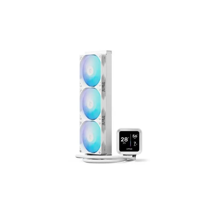 Система жидкостного охлаждения APNX LC1-D 360 WH (APLA-SV36117.21) изображение 7