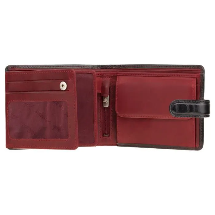 Кошелек Visconti TR35 Atlantis c RFID Black Red (TR35 BLK/RED) изображение 3