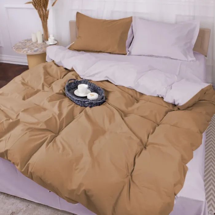 Постільна білизна MirSon Poplin Line 054 + 015 Cabading 200 x 220 (2200006285052)