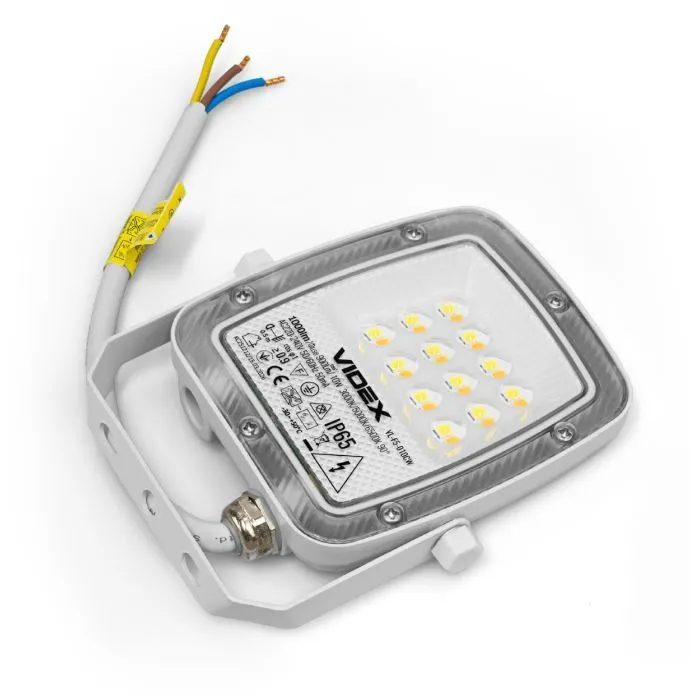 Прожектор Videx F5 10W 3000-5000-6500K 230V White (VL-F5-010CW) зображення 7