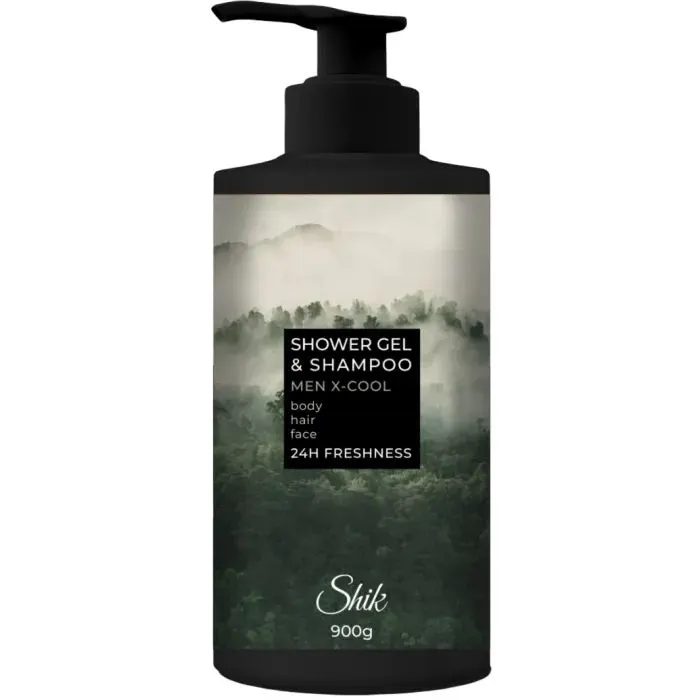 Гель для душа Shik Men X-Cool Shower Gel&Shampoo 900 г (4823107609053)