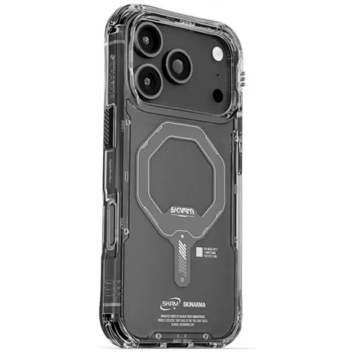 Чохол до мобільного телефона Skinarma Saido Magnetic Charging iPhone 17 Pro Gray (8886461248470)