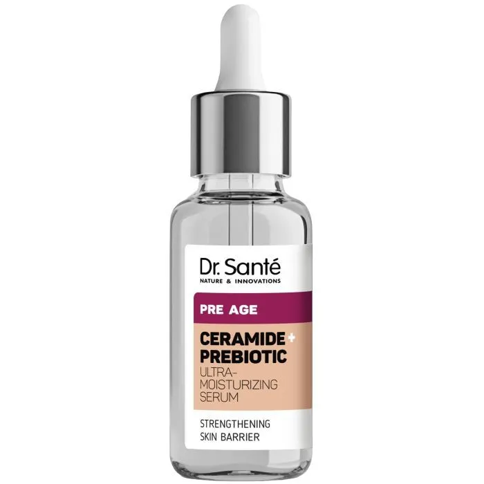 Сироватка для обличчя Dr. Sante Pre Age Serum Керамід + Пребіотик 30 мл (4823015946936)