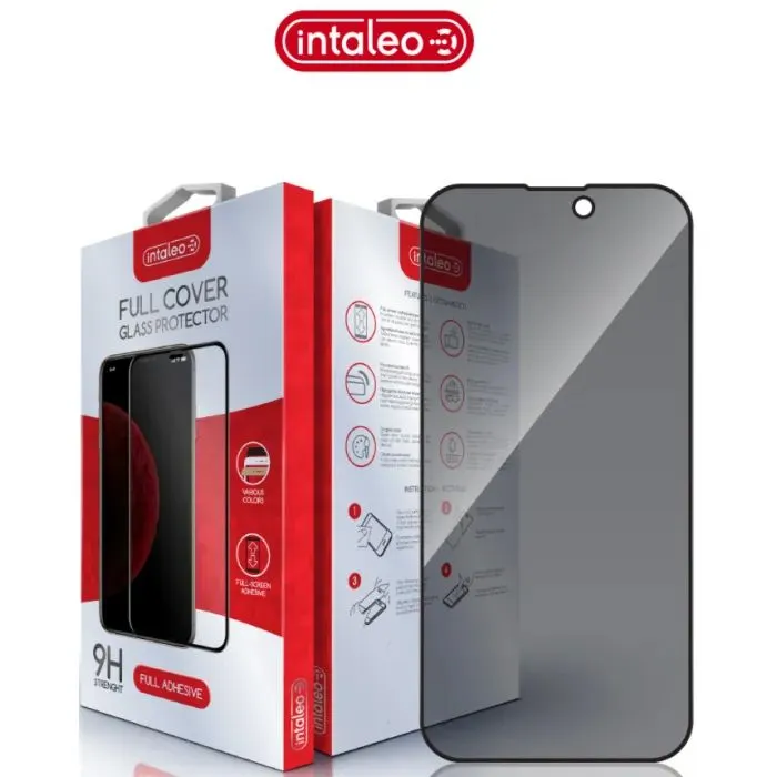 Скло захисне Intaleo Privacy Apple iPhone 17 Black (1283126625183)