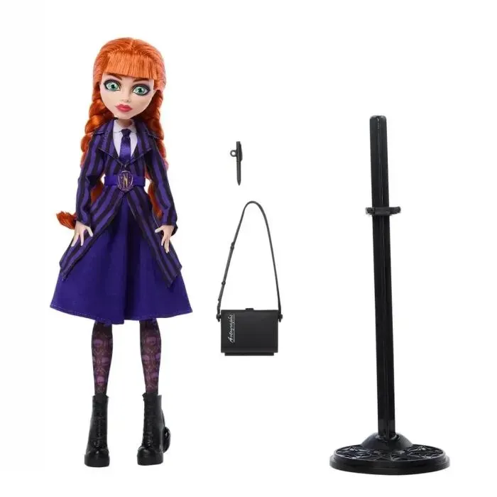 Лялька Monster High Wednesday Агнес (JNJ92) зображення 7