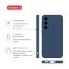 Чохол до мобільного телефона Intaleo Silicone Samsung Galaxy A35 Blue (1283126600203) зображення 4