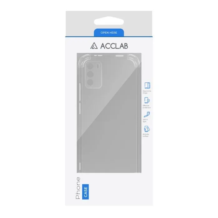 Чохол до мобільного телефона ACCLAB ShockProof Poco M3 Transparent (1283126554070) зображення 2