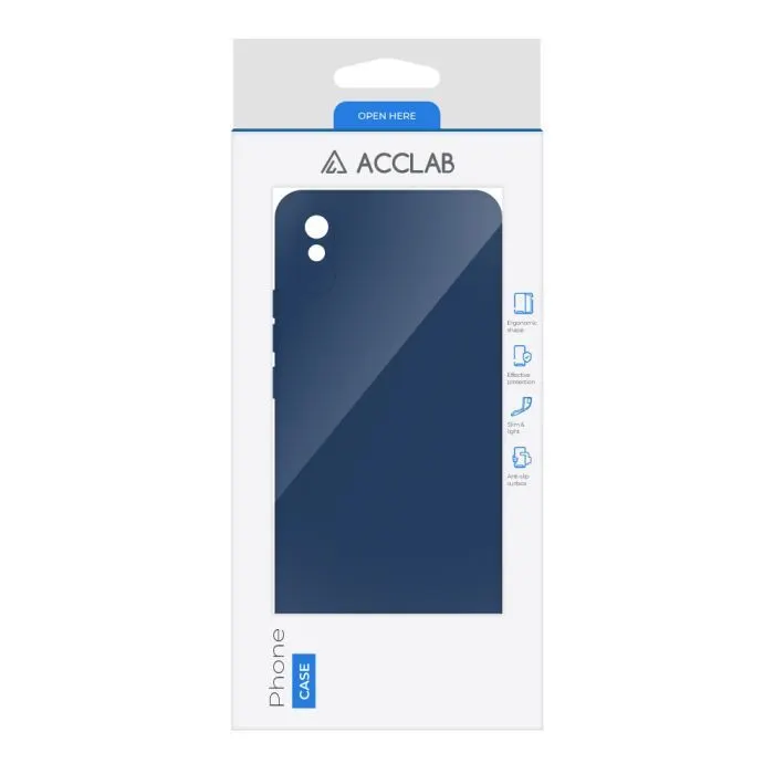 Чохол до мобільного телефона ACCLAB SoftShell Xiaomi Redmi 9A Blue (1283126557545) зображення 2