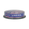 Диск DVD Verbatim 8.5Gb 8x CakeBox 10 шт Matte Silver (43666) изображение 2