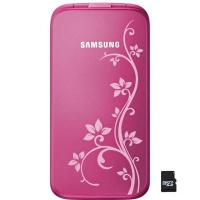 Мобильный телефон Samsung GT-C3520 Coral Pink La Fleur (GT-C3520OIF)