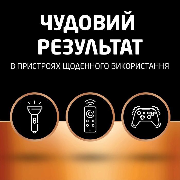 Батарейка Duracell D LR20 лужна 2шт. в упаковці (81545439/5005987/5014435) зображення 4