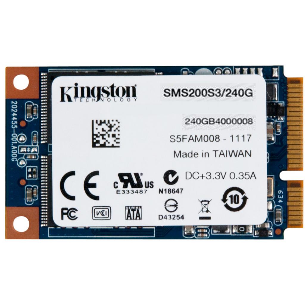 Накопитель SSD mSATA 240GB Kingston (SMS200S3/240G)