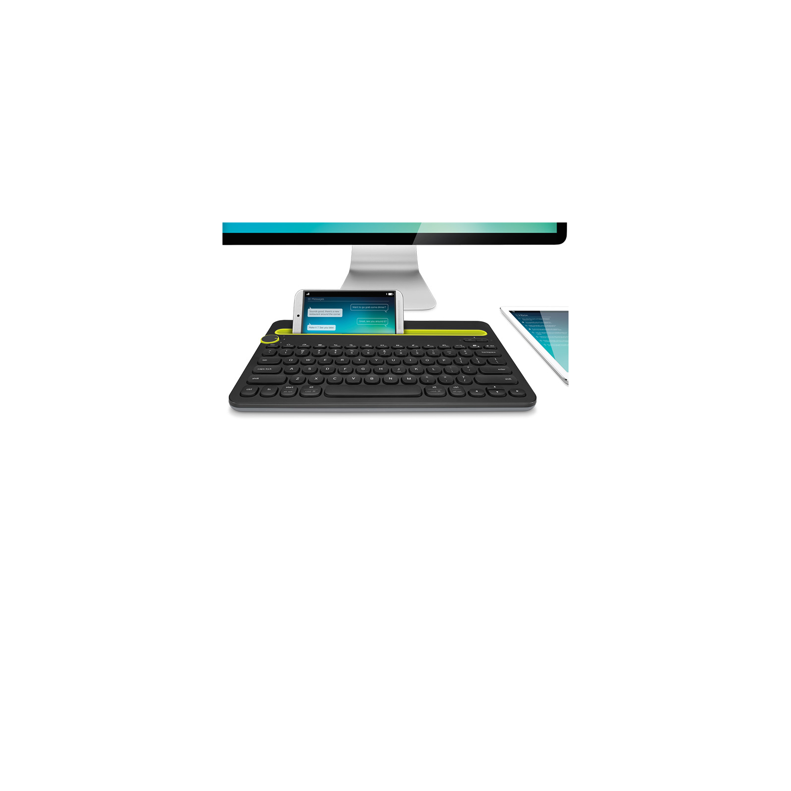 Клавиатура Logitech Bluetooth Multi-Device Keyboard K480 Black (920-006368) изображение 6