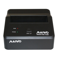 Док-станція для накопичувачів Maiwo K300-U3S зображення 2
