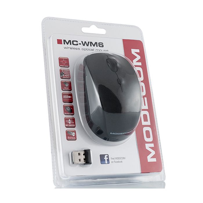 Мишка Modecom MC-WM6 BLACK (M-MC-0WM6-100) зображення 5