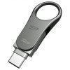 USB флеш накопитель Silicon Power 32GB Mobile C80 Silver USB 3.2 (SP032GBUC3C80V1S) изображение 2