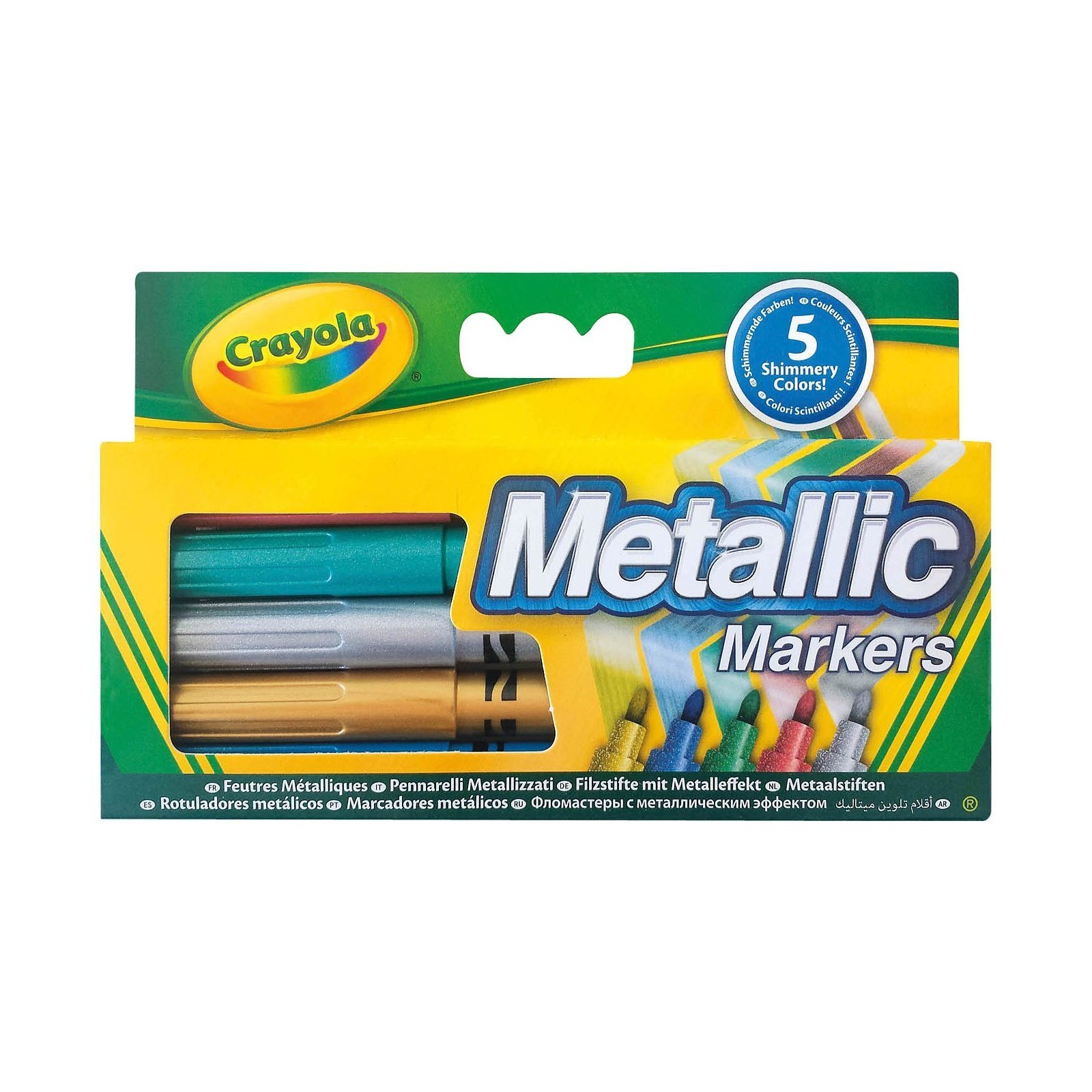 Набор для творчества Crayola Фломастеры цвета металлик (58-5054)