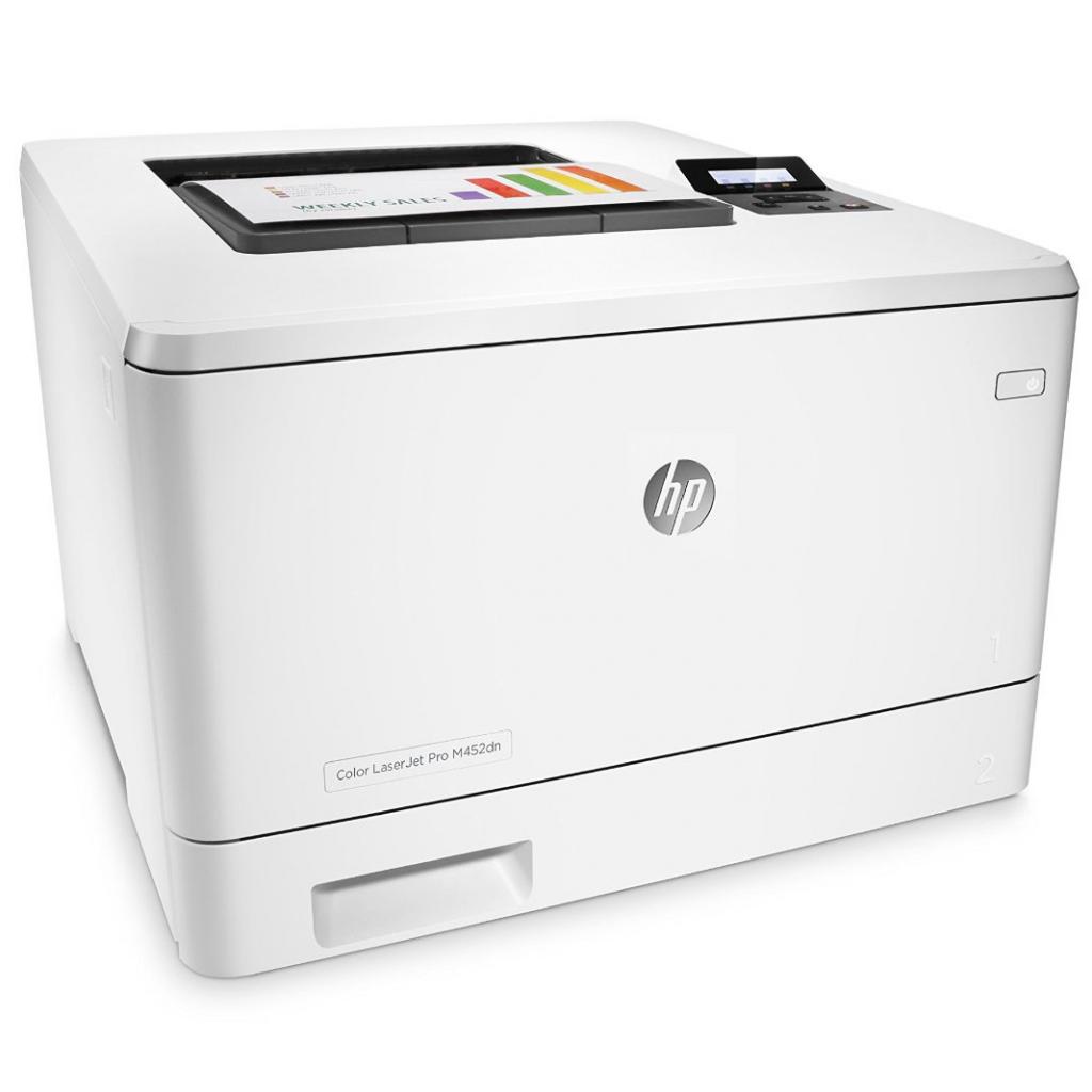 Лазерний принтер HP Color LaserJet Pro M452dn (CF389A) зображення 5