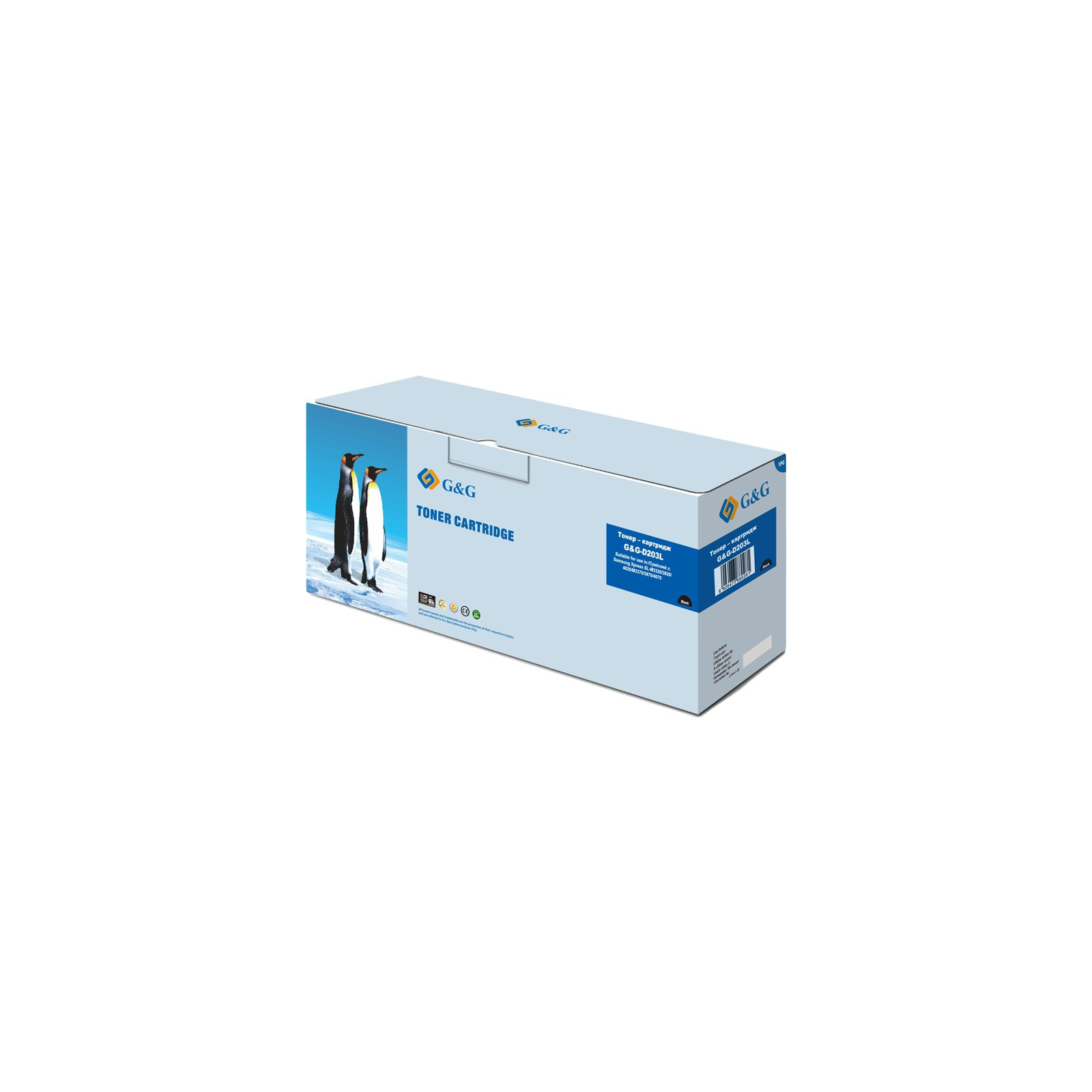 Картридж G&G для Samsung SL-M3870FD/M3820D/M4070FR/M4020ND Black (G&G-D203L)