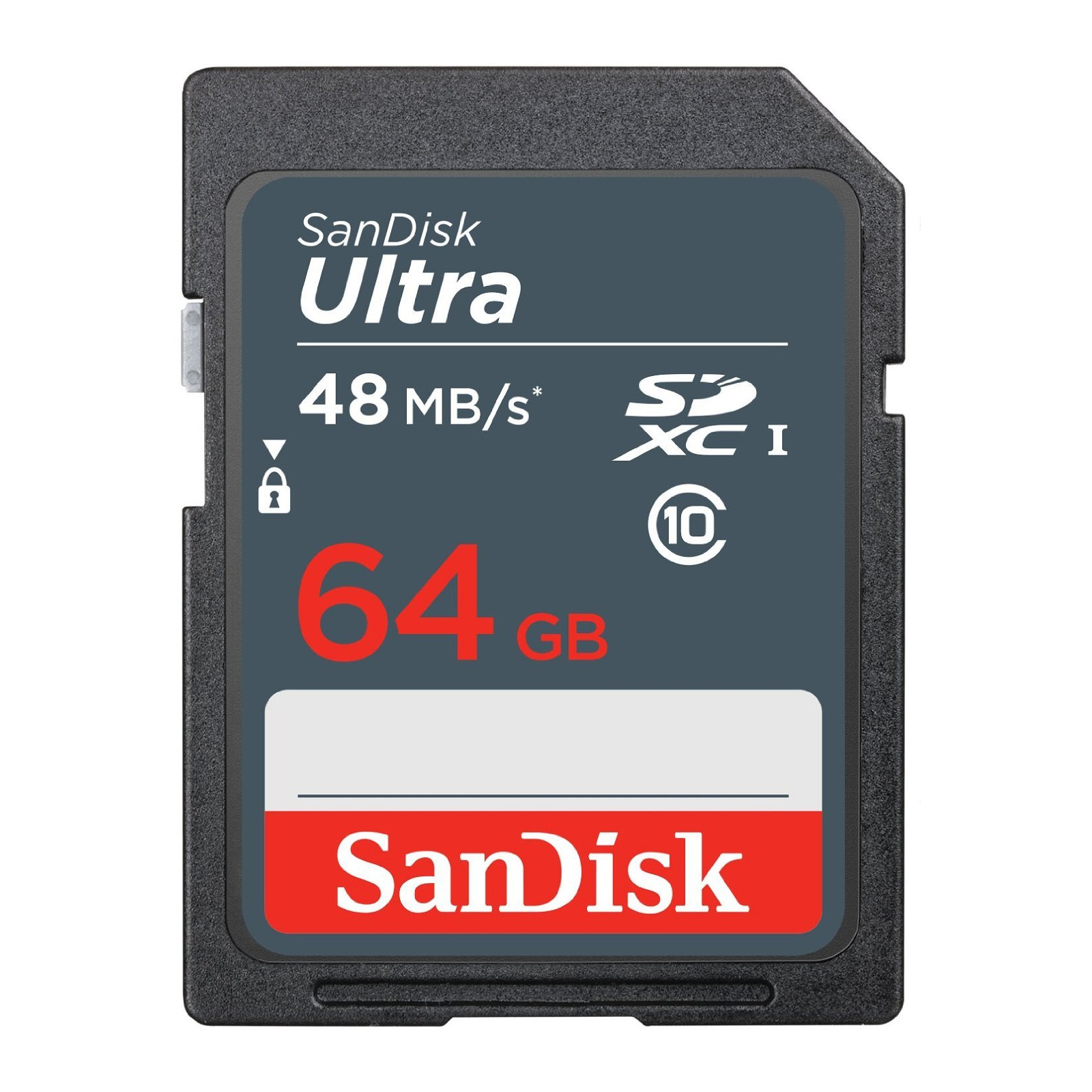 Карта пам'яті SanDisk 64GB SDXC class 10 UHS-I Ultra (SDSDUNB-064G-GN3IN)