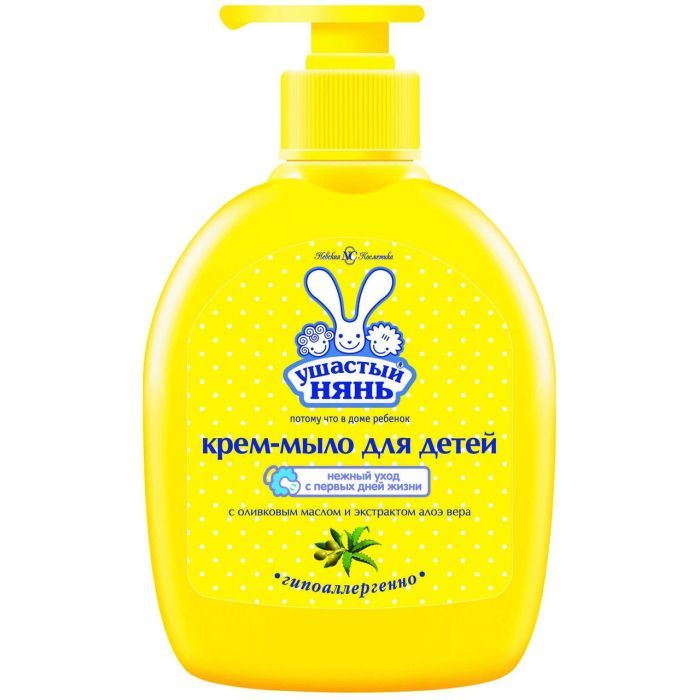 Детское мыло Ушастый нянь с алоэ 300 мл (4820026413105)
