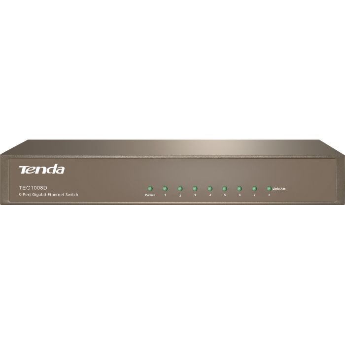 Коммутатор сетевой Tenda TEG1008D изображение 2