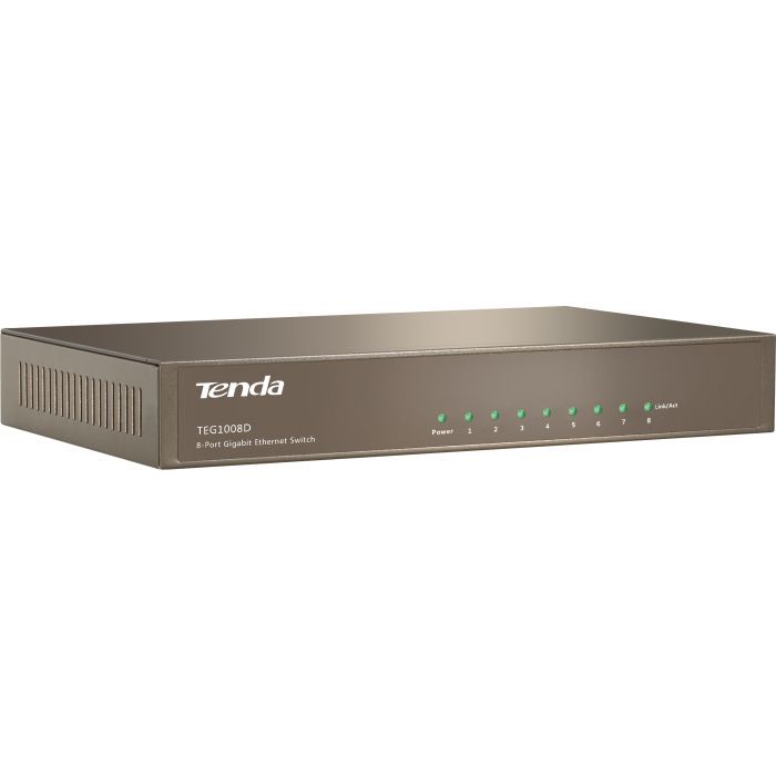 Коммутатор сетевой Tenda TEG1008D изображение 3