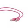 Патч-корд 5м FTP cat 6 CCA pink Cablexpert (PP6-5M/RO)