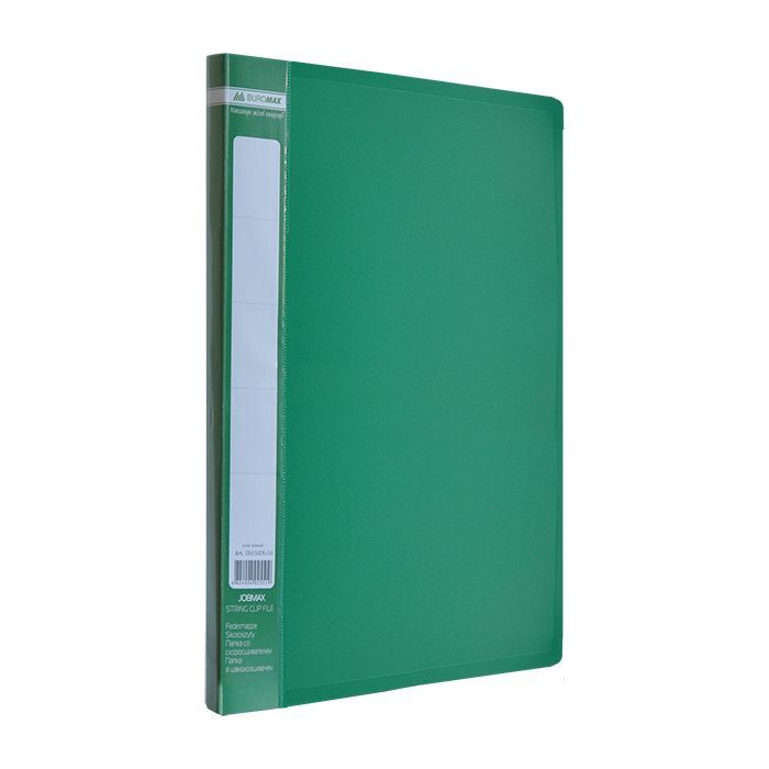 Папка-скоросшиватель Buromax А4 JOBMAX, green (BM.3406-04)