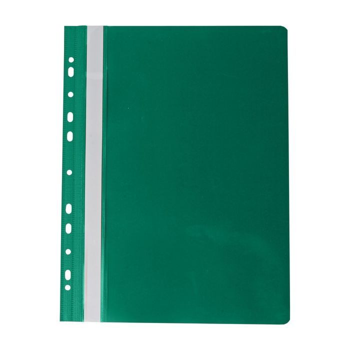 Папка-швидкозшивач Buromax A4 , perforated, PVC, green/ PROFESSIONAL (BM.3331-04)
