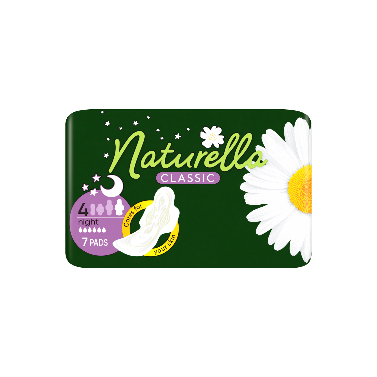 Гигиенические прокладки Naturella Classic Night 7 шт (4015400437543) изображение 2