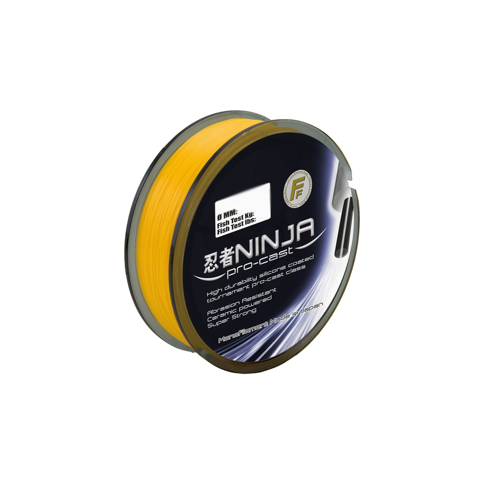 Волосінь Lineaeffe FF Ninja Cast 0.185мм 250м. FishTest-4,40кг оранжевая (3700718)