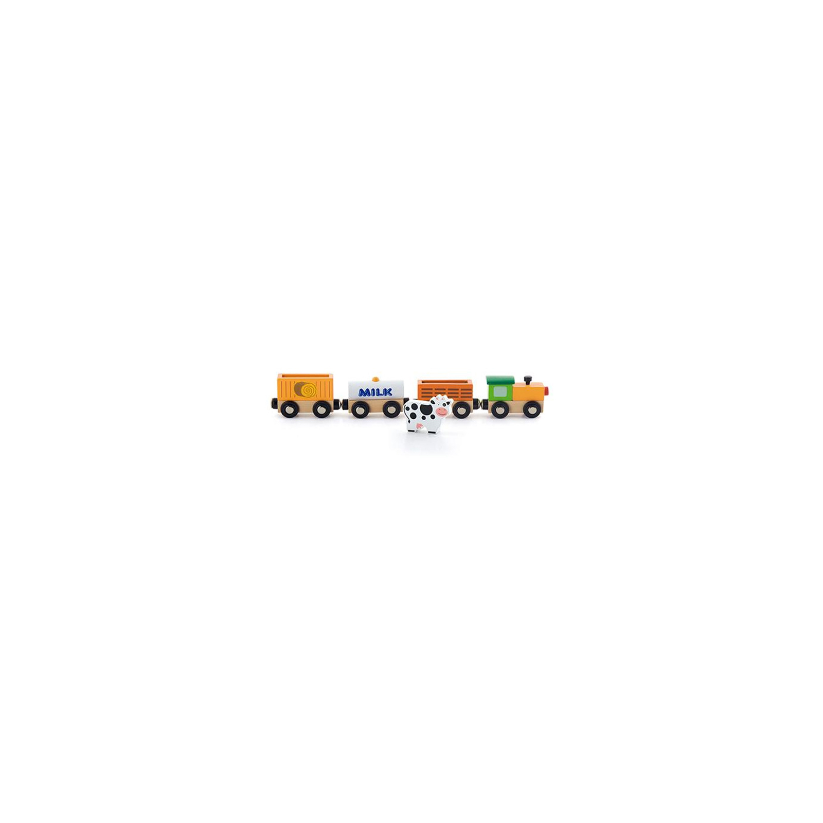 Железная дорога Viga Toys дополнительный набор к ж/д Поезд-ферма (50821) изображение 2