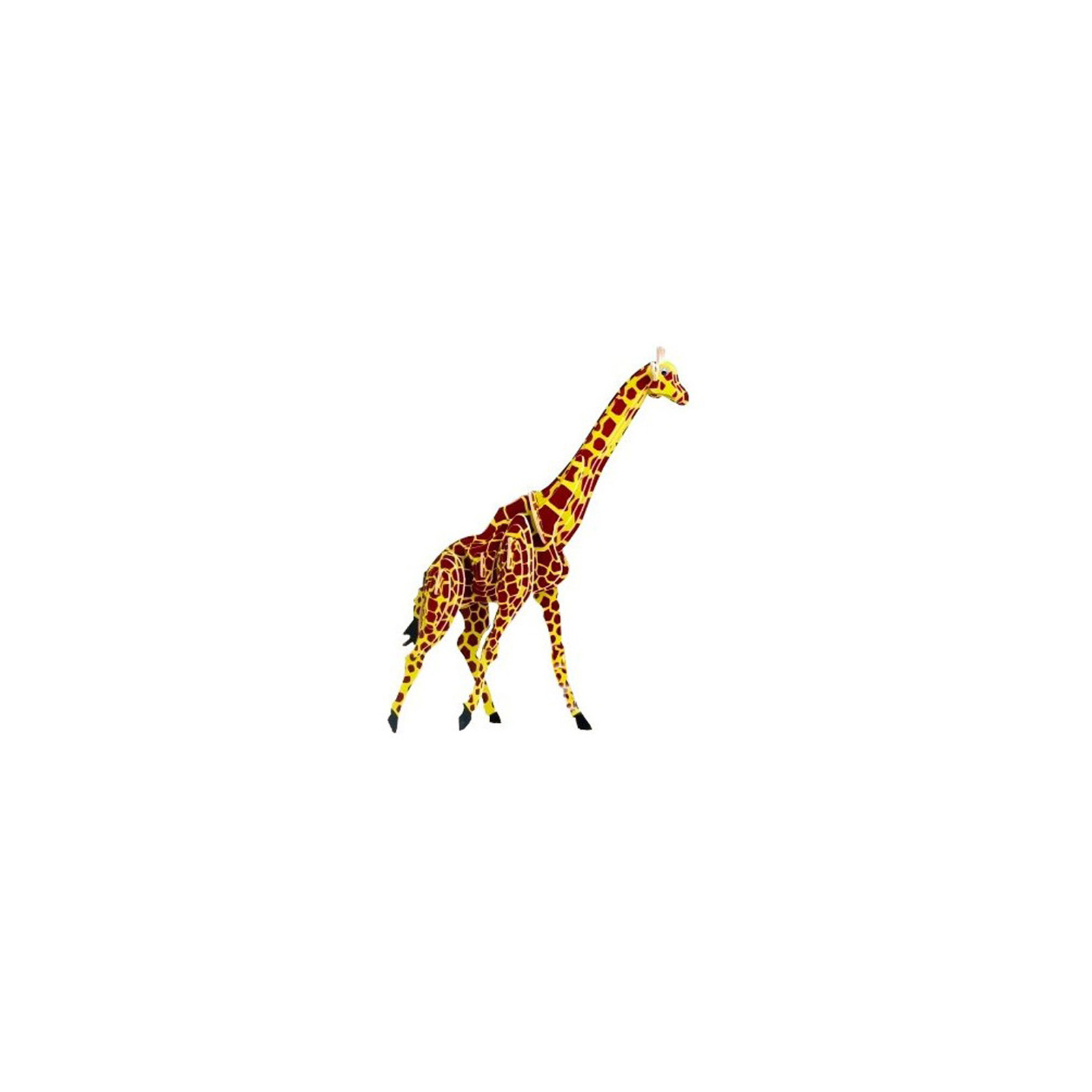 Сборная модель Мир деревянных игрушек Жираф (М020с) изображение 3