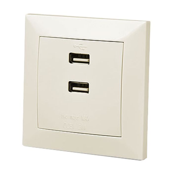 USB розетка REAL-EL Розетка USB (Comfort-60025-C)