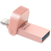 USB флеш накопичувач ADATA 128GB I920 Rose Gold USB 3.1 Gen1 /Lightning (AAI920-128G-CRG) зображення 3
