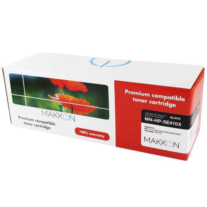Картридж Makkon HP CLJP CE413A (305A) (SE413A) 2.6k magenta (MN-HP-SE413A)