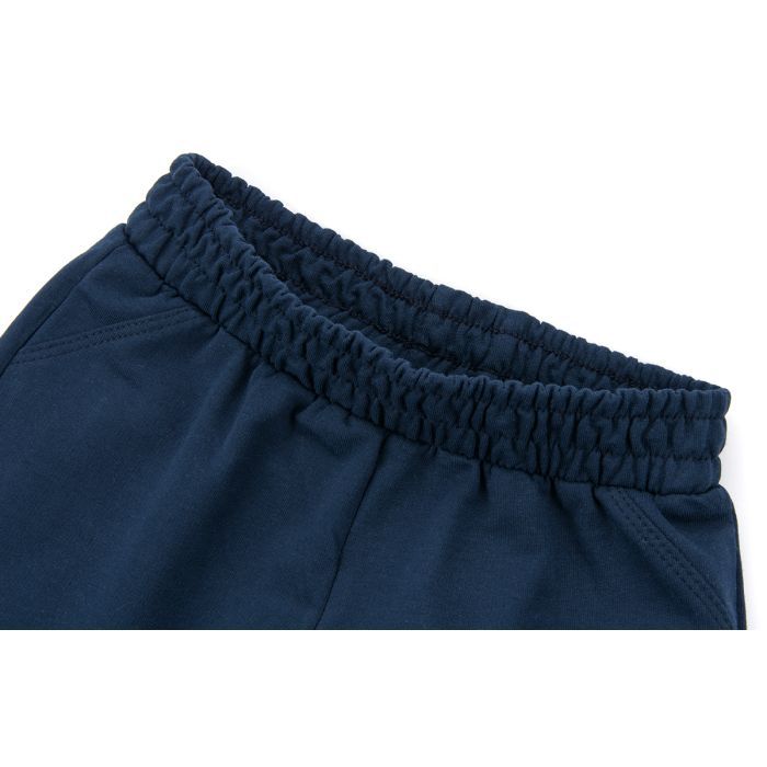 Набор детской одежды Breeze футболка с пуговичками с шортами (8922-98B-blue) изображение 7