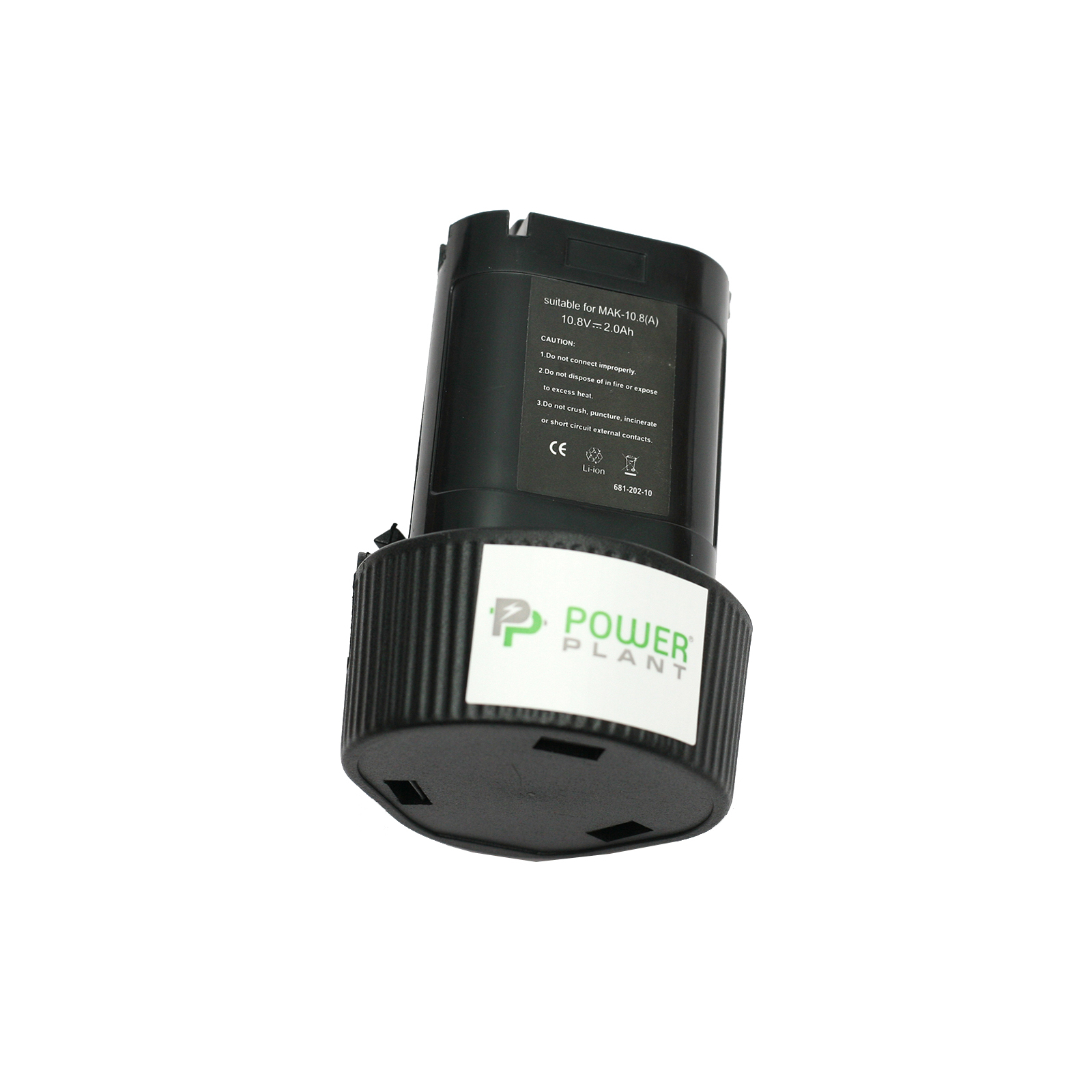 Акумулятор до електроінструменту PowerPlant для MAKITA GD-MAK-10.8 10.8V 2Ah Li-Ion (DV00PT0014) зображення 2