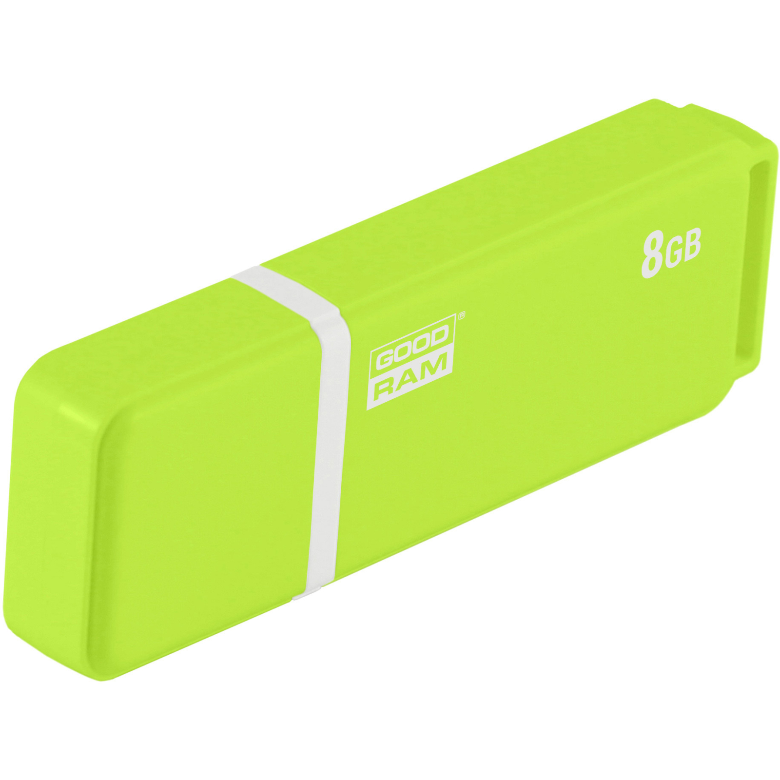 USB флеш накопичувач Goodram 8GB UMO2 Orange Green USB 2.0 (UMO2-0080OGR11) зображення 2