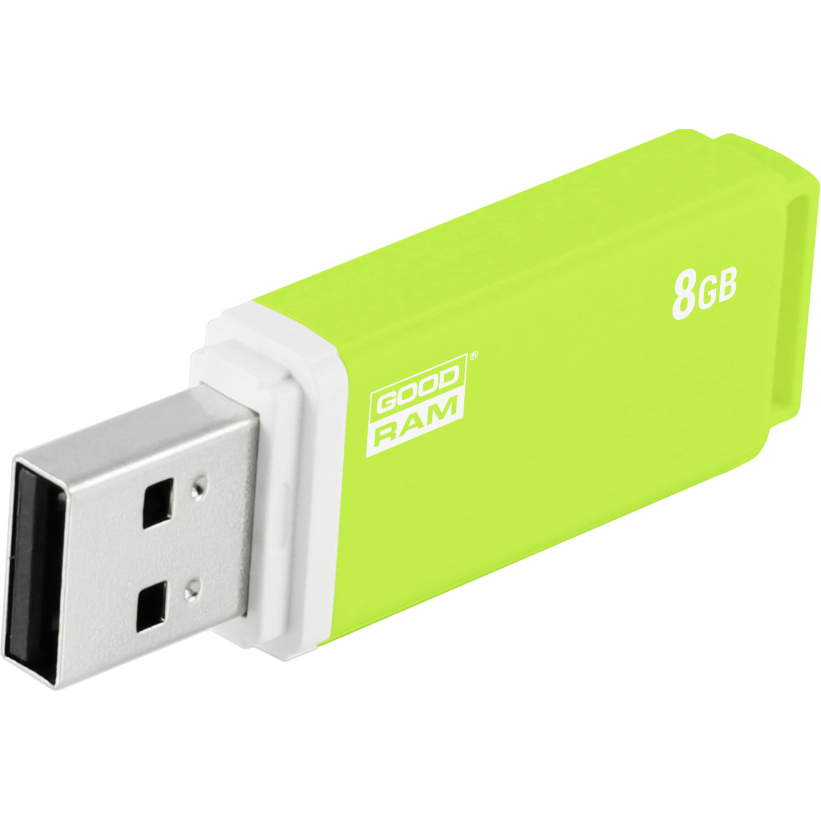 USB флеш накопитель Goodram 8GB UMO2 Orange Green USB 2.0 (UMO2-0080OGR11) изображение 5