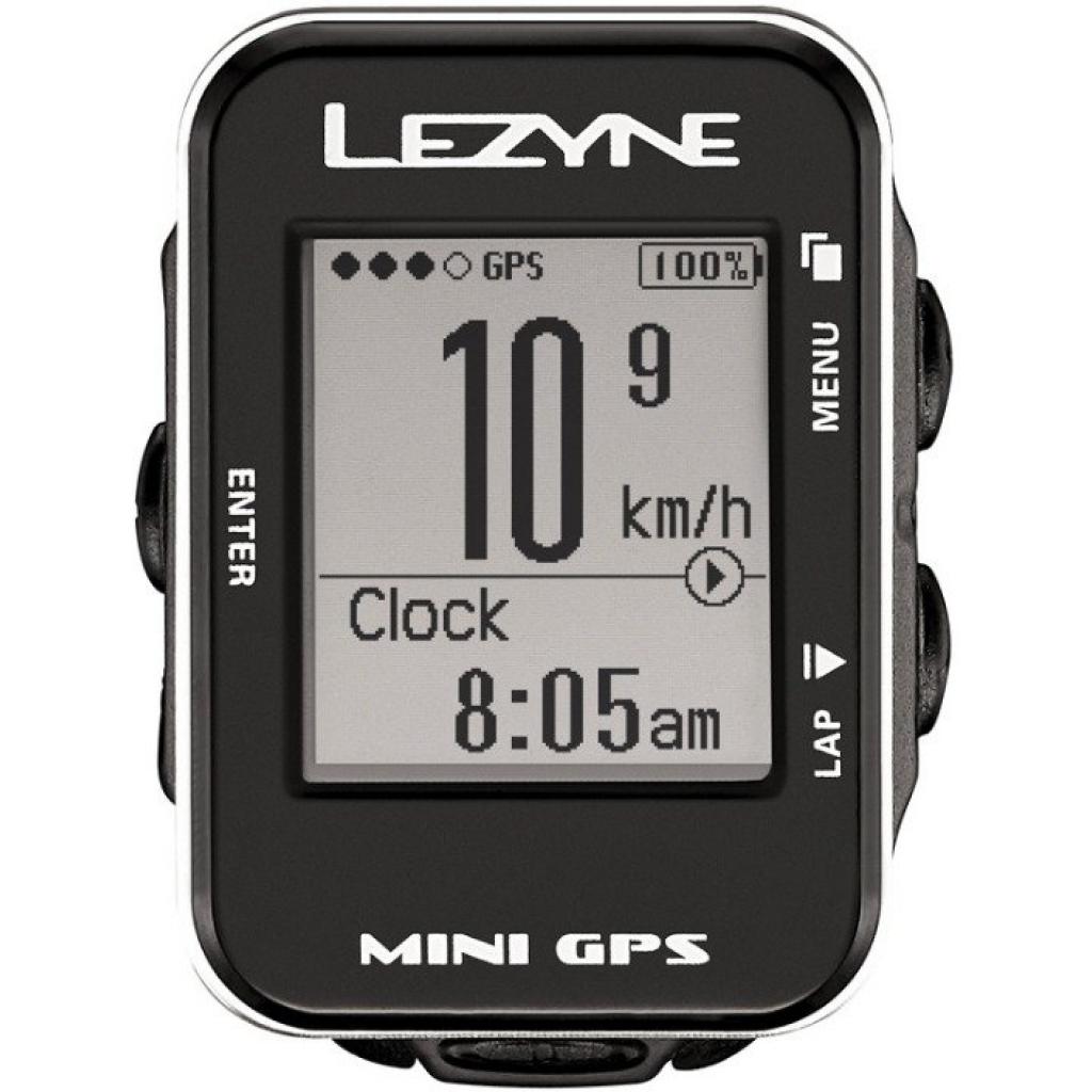 Велокомпьютер Lezyne MINI GPS серебристый 20 функций (4712805 984701)