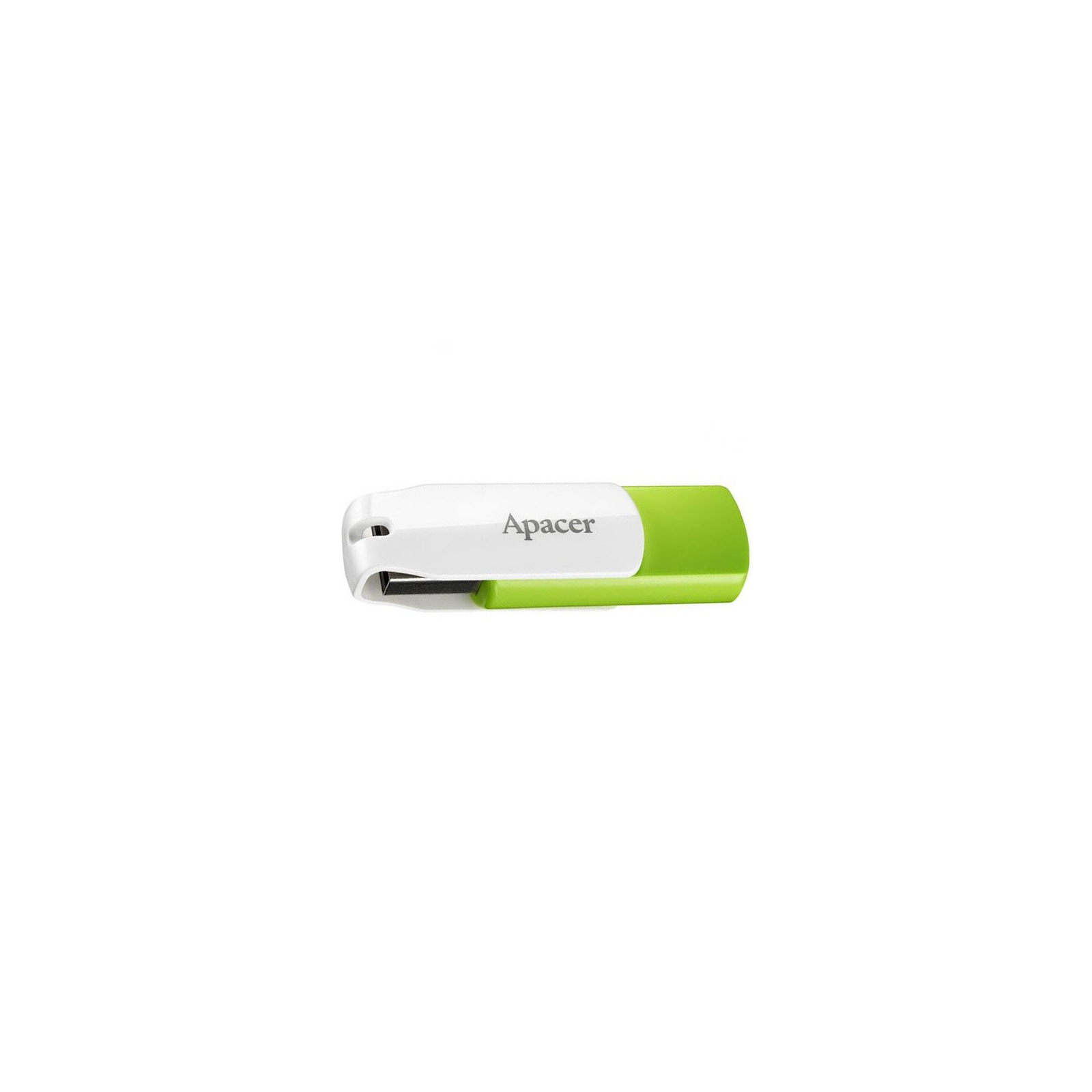 USB флеш накопитель Apacer 16GB AH335 Green/White USB 2.0 (AP16GAH335G-1)