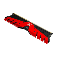 Модуль памяти для компьютера DDR4 16GB (2x8GB) 3000 MHz T-Force Dark Red Team (TDRED416G3000HC16CDC01) изображение 4