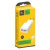 Зарядное устройство Florence 2*USB, 2.0A + cable Lightning white (FW-2U020W-L) изображение 2